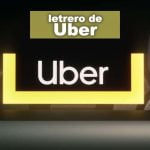 letreros de uber
