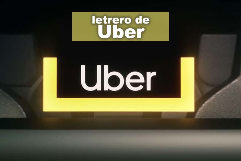letreros de uber